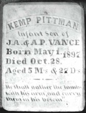 Kemp Pittman Vance