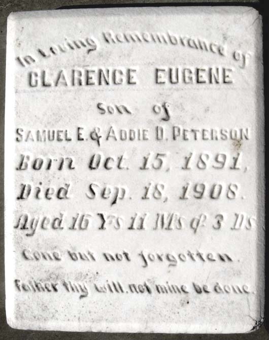 Clarence Eugene Peterson