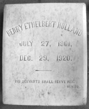 Henry Ethelbert Holland