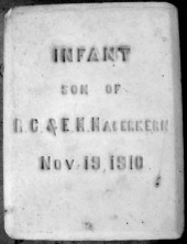 Infant Son  Haberkern