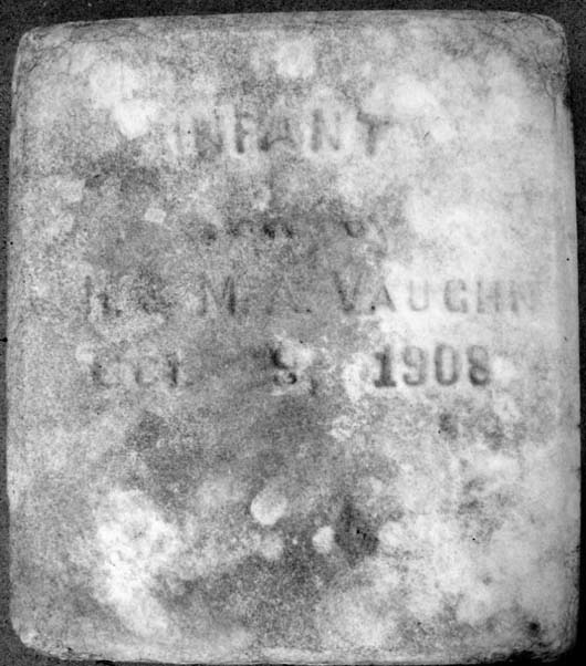 Infant Son Vaughn