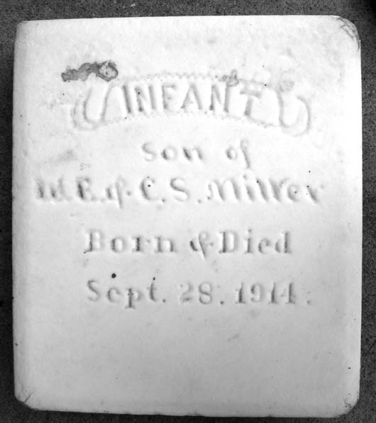 Infant Son Miller