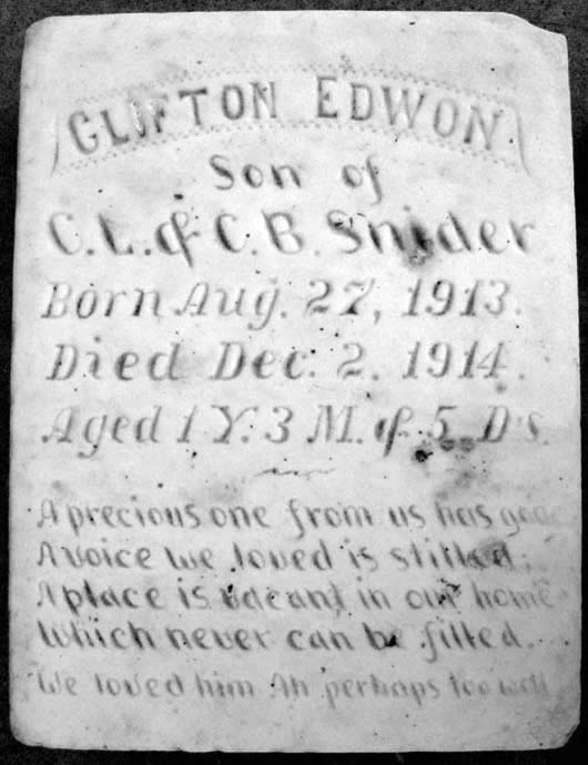 Clifton Edwon Snider