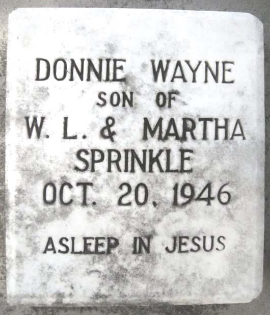 Donnie Wayne Sprinkle