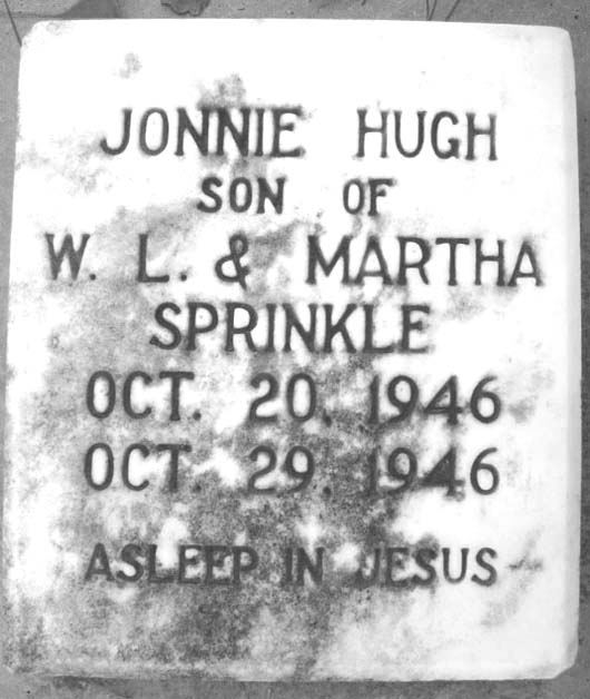 Jonnie Hugh Sprinkle