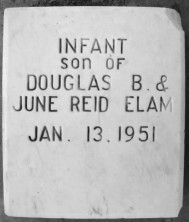 Infant Son  Elam