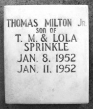 Thomas Milton Sprinkle