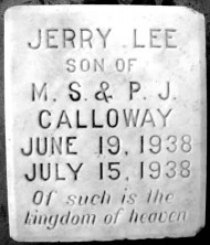 Jerry Lee Calloway