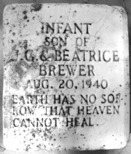 Infant Son  Brewer