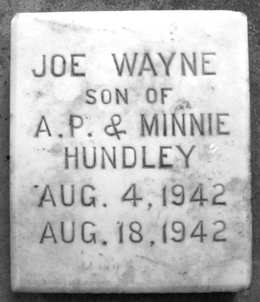 Joe Wayne Hundley
