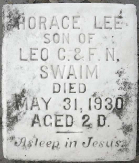 Horace Lee Swaim