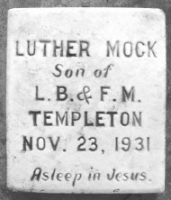 Luther Mock Templeton