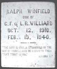Ralph Winfield Williard