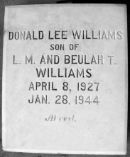 Donald Lee Williams