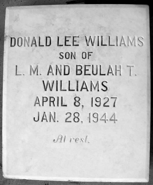 Donald Lee Williams