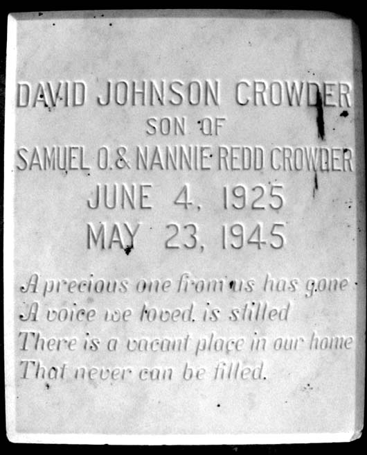 David Johnson Crowder