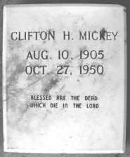 Clifton Howard Mickey