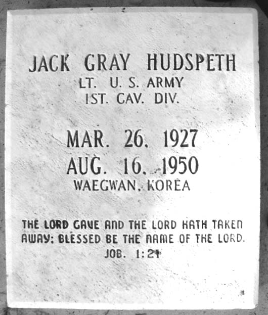 Jack Gray Hudspeth
