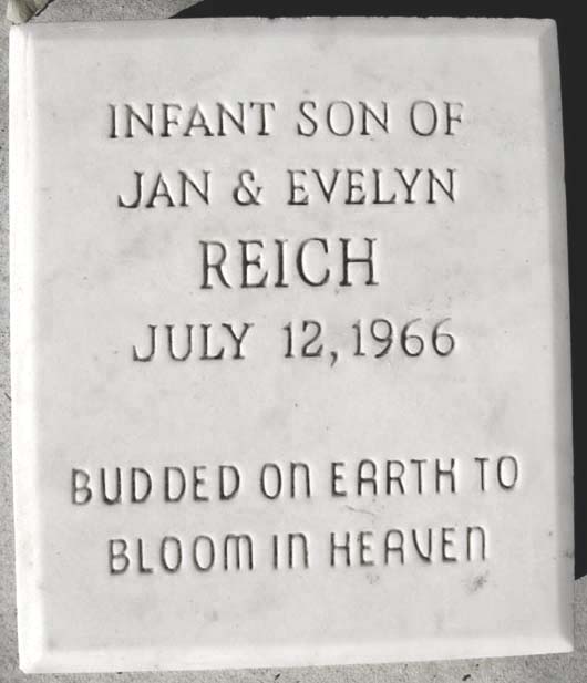 Infant Son Reich