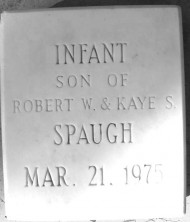 Infant Son  Spaugh