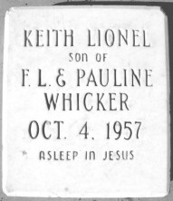Keith Lionel Whicker