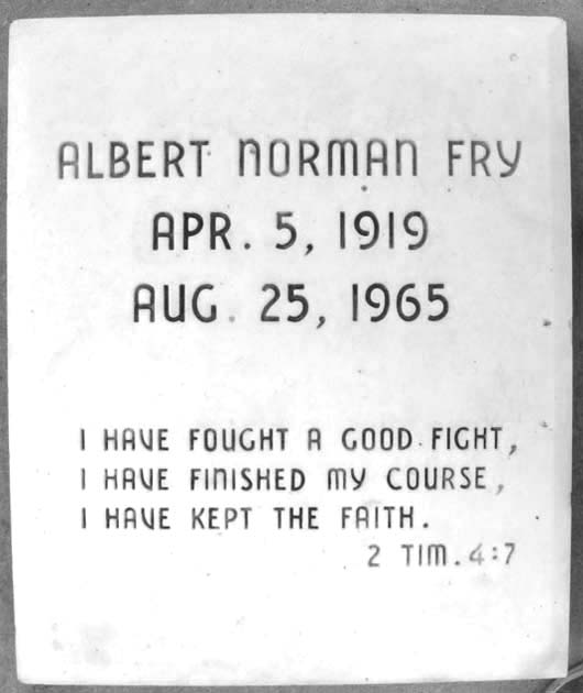 Albert Norman Fry