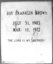 Roy Franklin Brown