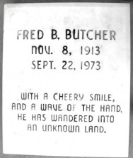 Fred Bahnson Butcher