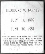 Theodore Woodard Barnes