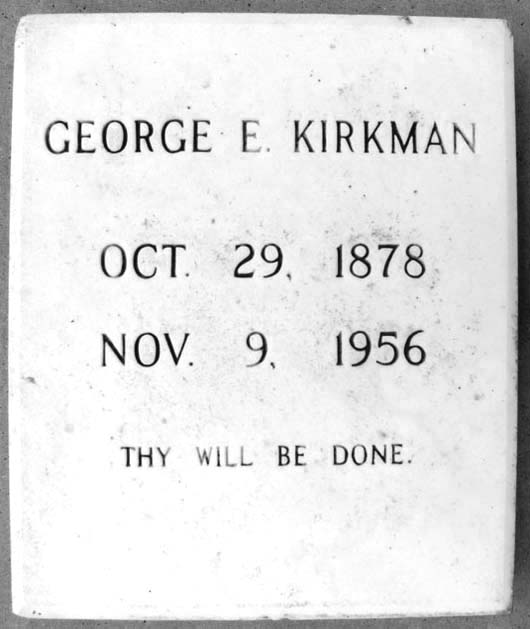 George Ernest Kirkman