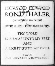 Howard Edward Rondthaler