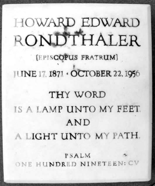 Howard Edward Rondthaler