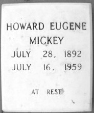 Howard Eugene Mickey