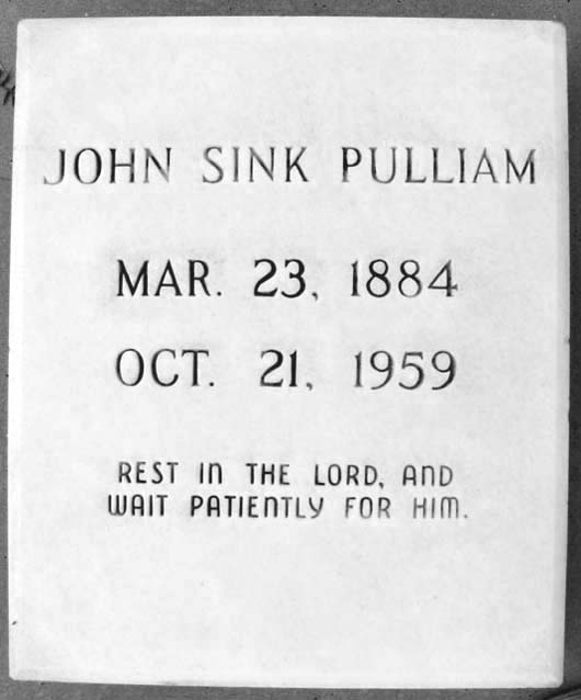 John Sink Pulliam