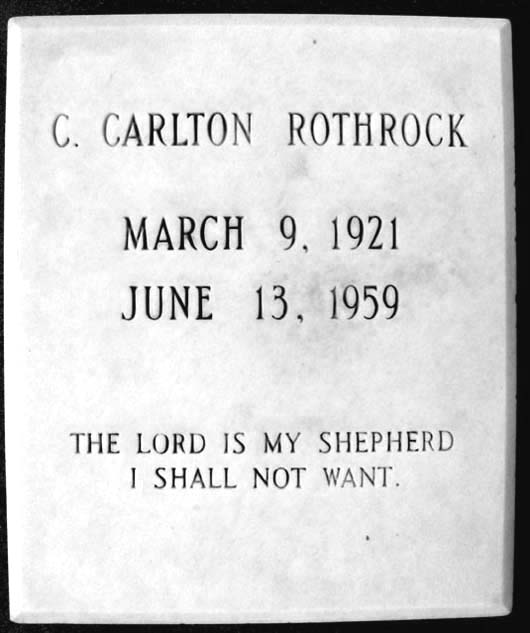 Charles Carlton Rothrock