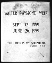 Walter Raymond Weir