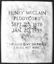 Henry McClain Peddycord