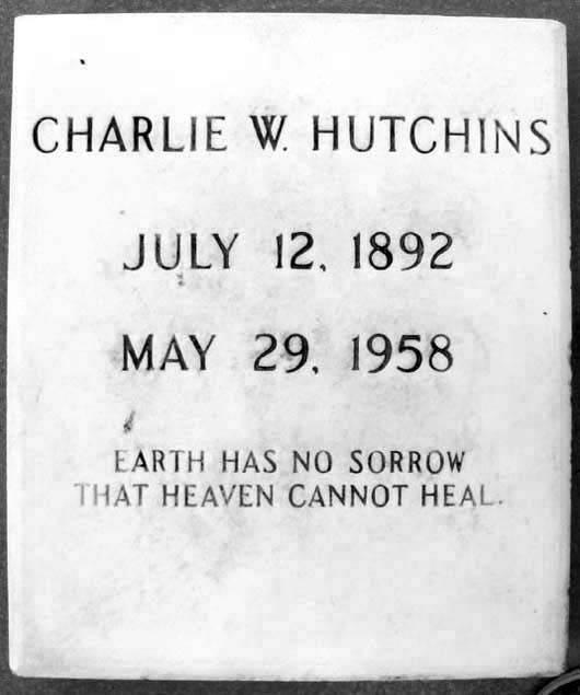 Charlie W. Hutchins