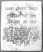 Henry Ernest Voges