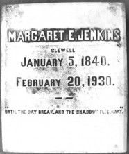 Margaret Elizabeth Jenkins