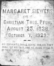 Margaret  Pfohl