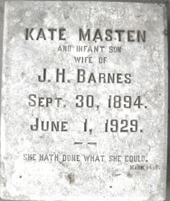 Infant Son  Barnes
