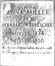 Anna Martha Elizabeth Wurreschke