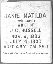 Janie Matilda Russell