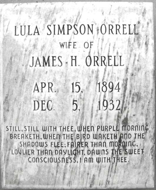 Lula Ethel Orrell