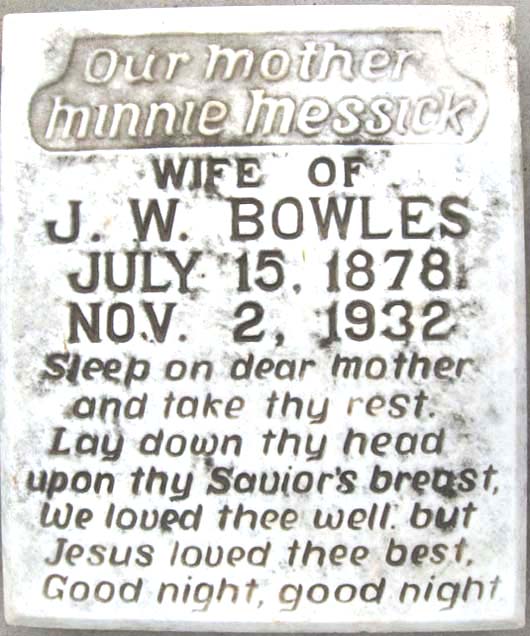 Minnie Bowles