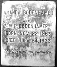 Amanda Octavia Bodenhamer