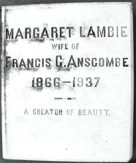 Margaret Anscombe
