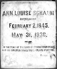 Ann Louise Schaum