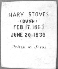 Mary  Stoves